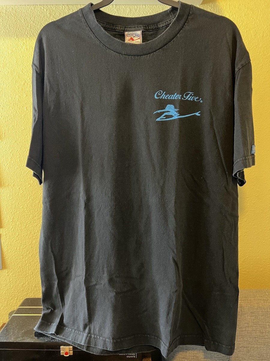 Cheater Five American Original men's T-shirt w/ Indian Surfer