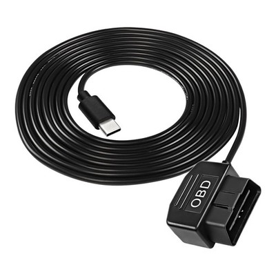 OBD Power Cable for Dash Camera Type C OBD2 Power Cable Adapter Hardwire Charger
