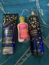 Bath  Body Works Dream Bright Body Cream 8oz  Fine Fragrance Mist 8oz Set