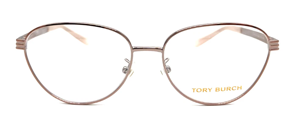 NEW TORY BURCH TY1071 SHINY ROSE GOLD AUTHENTIC EYEGLASSES 53-15-140 - Image 2 of 4