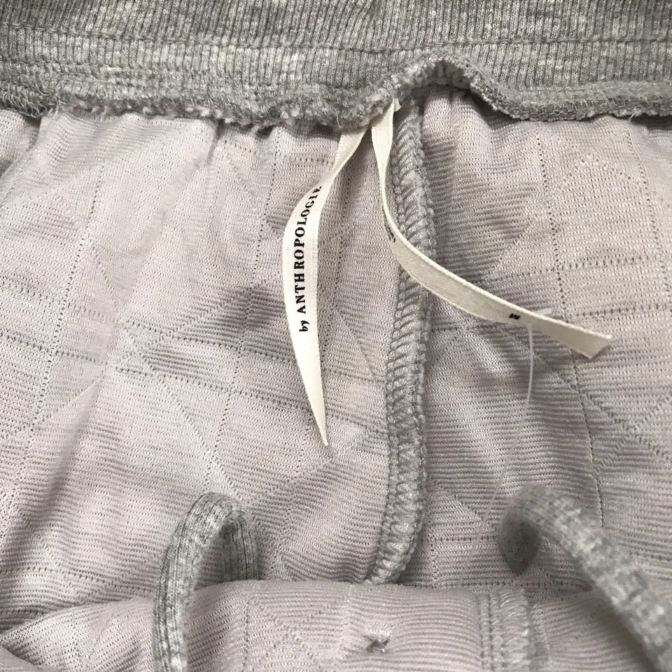 Pantalones de chándal Anthropologie para mujer acolchados grises cómodos talla M nuevos con etiquetas Foto 4 de 4