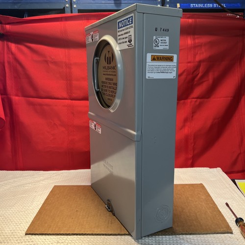 Milbank U7449-O-WC-41-BGE 20 Ampere Meterbank 600V 3 Phasen - Bild 11 von 13