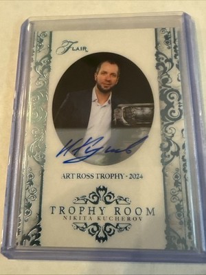 Nikita Kucherov  #/49 Trophy Room AUTO 2025-26 Fleer Flair