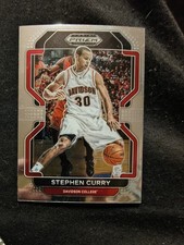 2022 Panini Prizm Draft Picks Stephen Curry Silver Prizm No. 45 