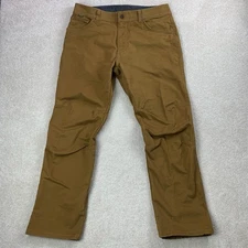 Kuhl Ryder Pants Mens 36x31 Brown Canvas  Hiking Outdoors