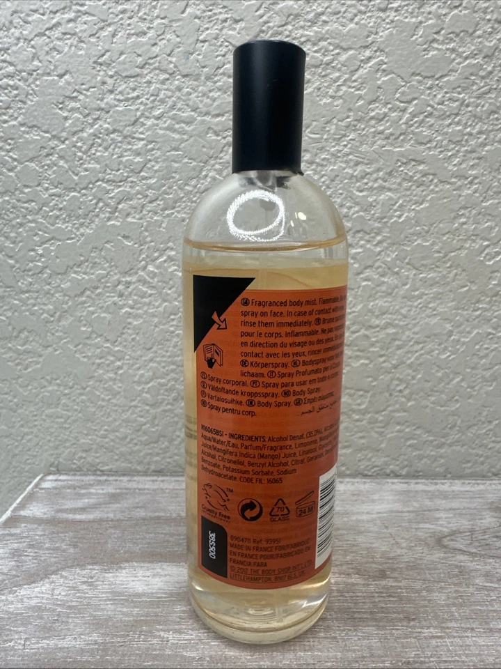 Bruma corporal fragancia mango The Body Shop 3,3 OZ fragancia spray para mujer 100 ml Foto 2 de 3