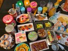 Miniatures Lot 50+ items mini food pieces for crafting and collecting — photo 3