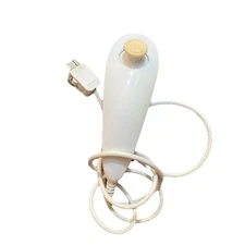 OEM White Nunchuck Controller NINTENDO WII  Genuine Official RVL-004