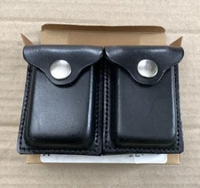 NOS US Military .38 Revolver Leather Ammo Pouch