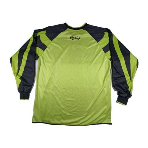 Sondico H2O Hydra Pass M Goalkeeper Soccer Jersey Padded Elbow Neon Green - Picture 2 of 10