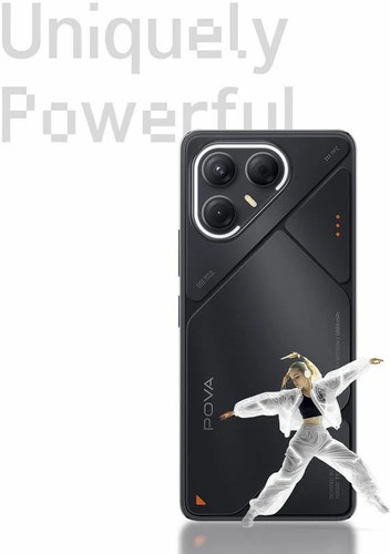Tecno Pova 7 5G (Silver 256 GB 8 GB RAM) Dimensity 7300 6.78" NFC Global Version - Picture 9 of 12
