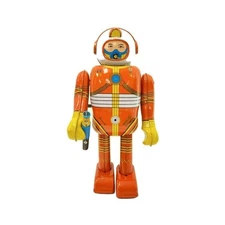SPACEMAN/CRAGSTAN/Tinplate Toy/Nomura Toy/Reprinted edition