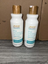 2 pack of New Raw Sugar The Moisture Smoothie Conditioner, 18 oz