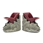 Vintage McCoy Pottery Tulip Planter/Bookends/RARE COLOR