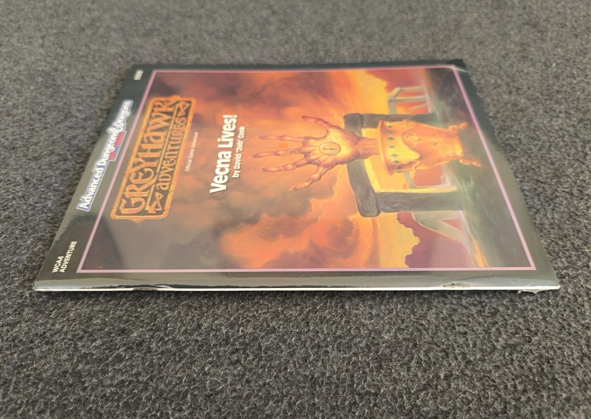 Vecna Lives! WGA4 Greyhawk Dungeons & Dragons AD&D TSR SW New Sealed Original