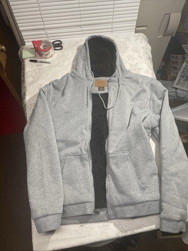 Mountain Ridge - Men's Fleece Insulated Sweatshirt Hoodie Size XXL - NWOT - Picture 2 of 10