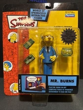 MR BURNS Simpsons Playmates Intelli-tronic Interactive Figure New Voice Activate