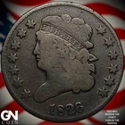 Photo of a 1826-P Half Cent from an eBay listing that sold on Jul 22, 2026