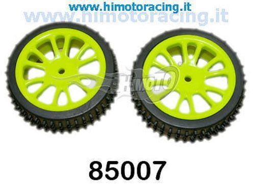 85007Y Wheel Complete Circles Yellow Front Tyre And Rim Off Road 2PZ HIMOTO
