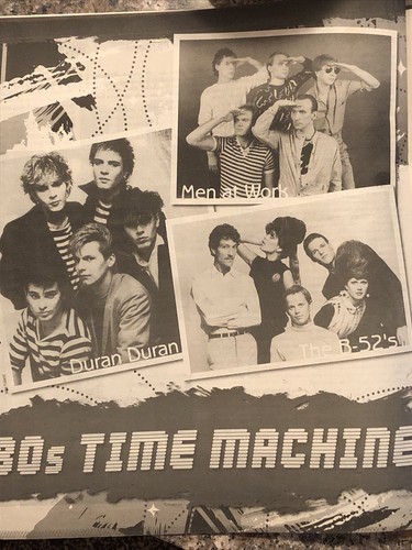 Goldmine Magazine 80s Time Capsule Duran Duran Men At Work B52s December 14 2009 - Picture 8 of 12
