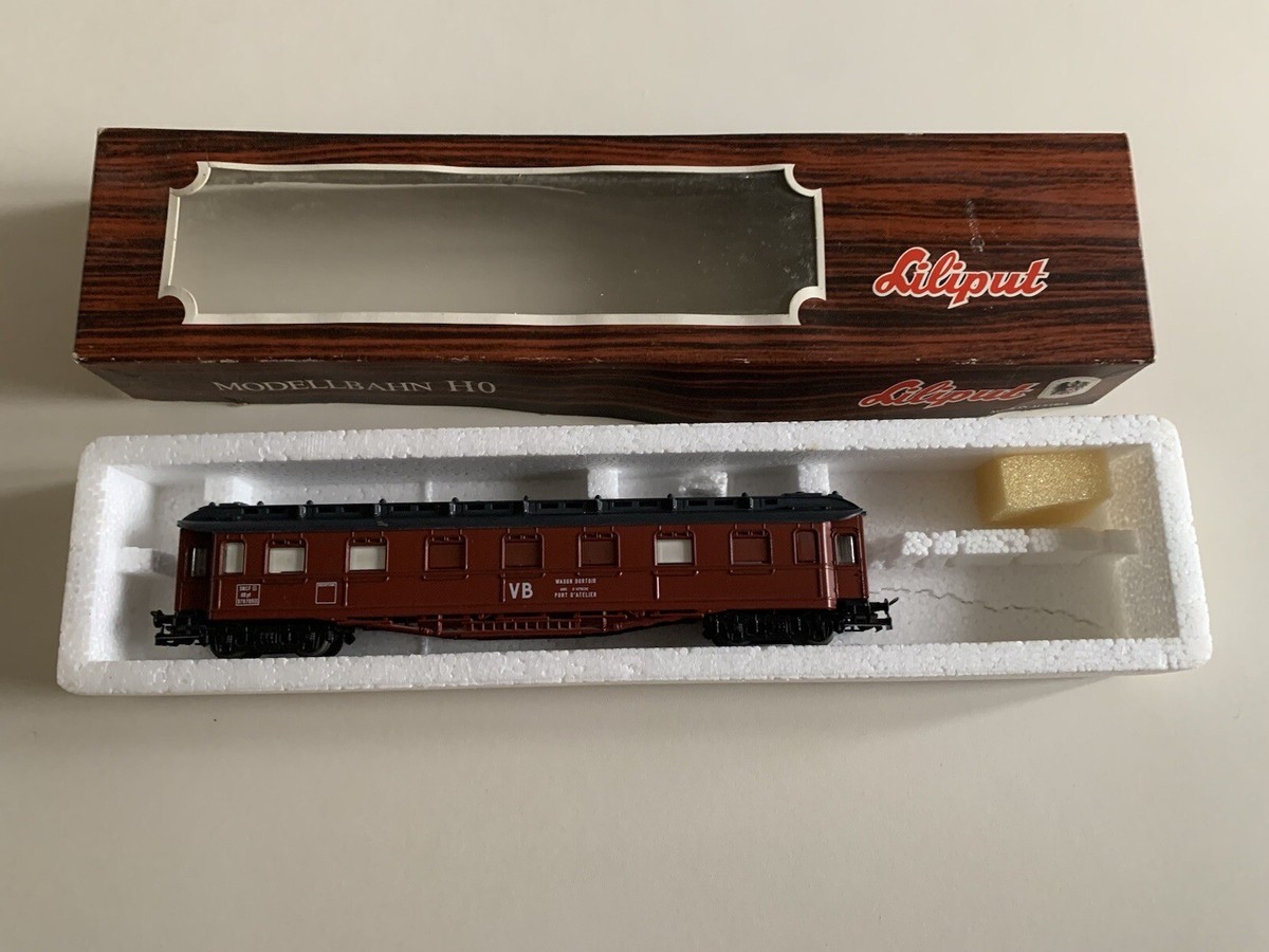Wagon Voyageur Aménagé Jouef N°5365, Modèle De Train Miniature, Occasion