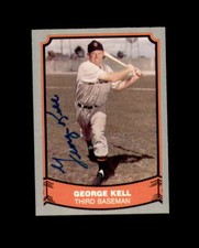 George Kell Hand Signed 1988 Pacific Baseball Legends Detriot Tigers Autograph