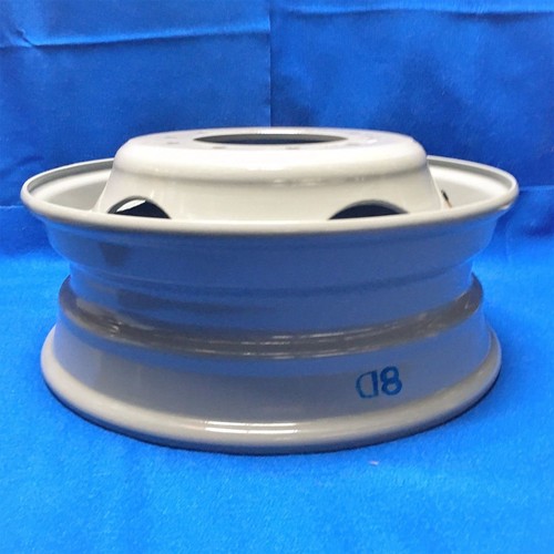 08-25 DODGE RAM 4500 5500  19.5"x6 INCH Steel Dually Wheel Rim 10 Lug 5 Slot - Picture 5 of 10