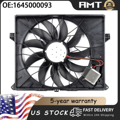 #ad #ad Radiator Cooling Fan for Mercedes Benz GL350 GL450 GL500 GL550 ML350 ML500 $159.99