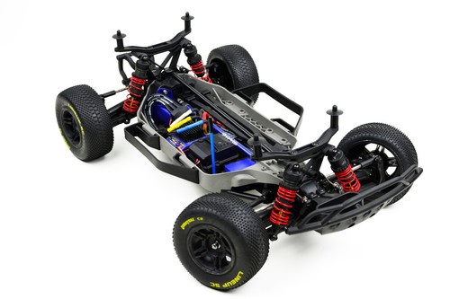 Traxxas® Slash® 4x4 LCG Chassis Brace Black Fits 68086-21 OBA VG Racing Original - Picture 2 of 5
