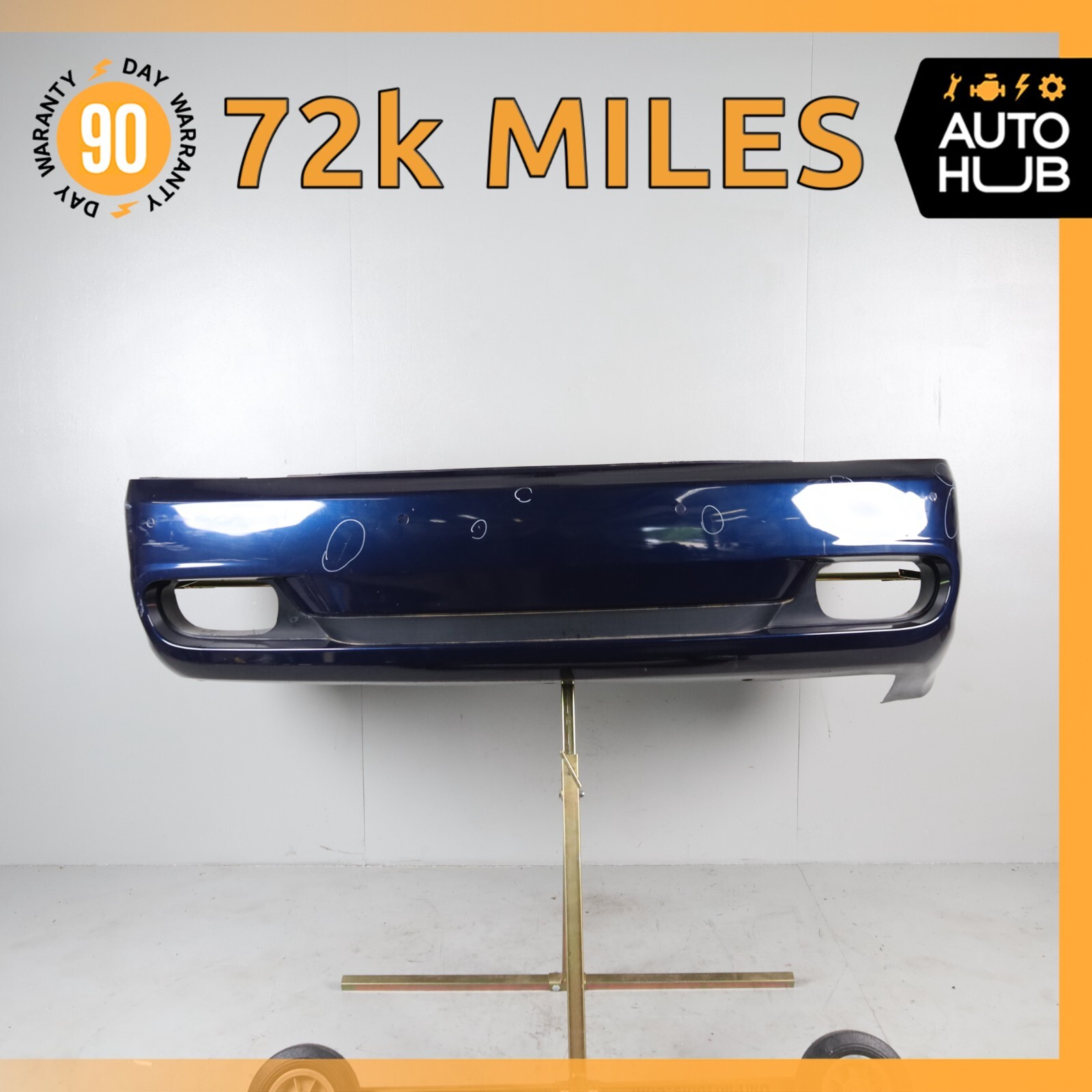 09-13 Maserati Quattroporte S GT S M139 Sport Rear Bumper Cover OEM 72k