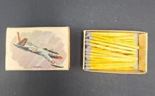 Vintage Fouga Magister CM170 S.E.I.T.A. Tobacco Co. Collector Matchbox