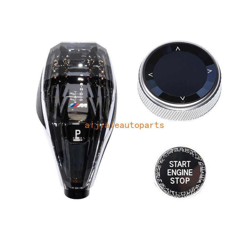Crystal Gear Shift Knob For BMW X5 F15 2014-2018 X6 F16 2015