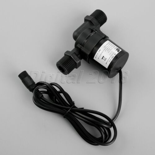 1 pieza DC 12V/24V bomba de circulación de agua caliente bomba de agua transformador de motor sin escobillas - Imagen 3 de 8