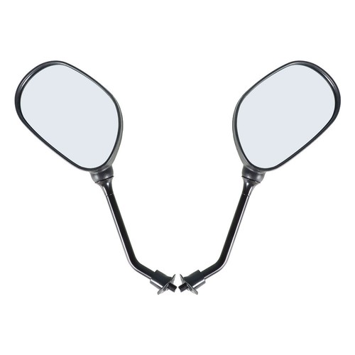 ATV Universal Rear View Side Mirrors 7/8" Handlebar Mount For Honda Yamaha - Picture 4 of 9