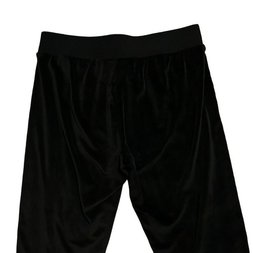 JUSTICE Black Velour Sequin Side Stripe Joggers 20 - Picture 6 of 14