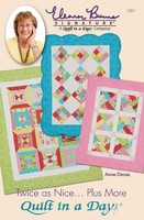 Quilt In A Day-twice As Nice...plus More, New, Free Shipping Quilt In A Day-twice As Nice...plus More, New, Free Shipping