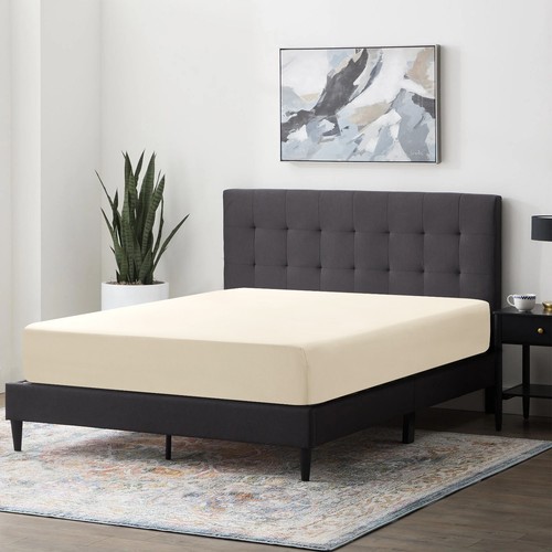 Extra Deep Fitted Sheet 25cm Bed Sheet Single Double King & Super King Size - Picture 12 of 100