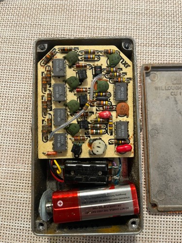 MXR MX-101 Phase 90 Phaser Script Logo Vintage 1974 Bud Box Guitar Effect Pedal - Picture 9 of 10