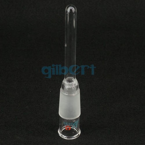Adaptador termómetro de vidrio de borosilicato articulación 24/29 longitud de tubo inferior 100 mm laboratorio - Imagen 2 de 4