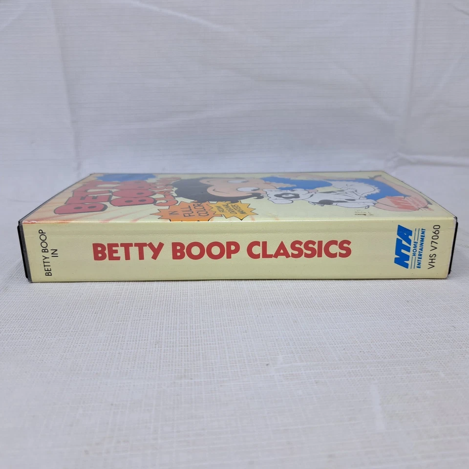 Betty Boop Cartoon Classics VHS 1984 First time on Video Cassette - Image 3 of 4