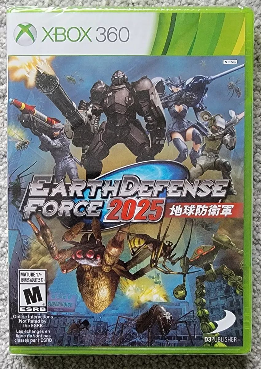 Earth Defense Force 2025 for the Xbox 360 - Sealed