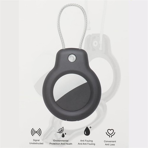 Funda AirTag para Apple Air Tag Cubierta Rastreador Antirrobo Coche Llavero Anillo Soporte - Imagen 3 de 11