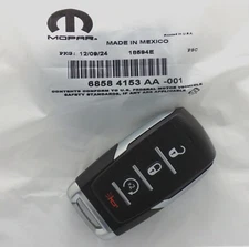 SEALED OEM 2019-2024 DODGE RAM 1500 4 BTN REMOTE KEY FOB OHT-4882056 68584153