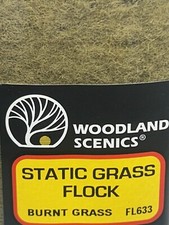 BURNT GRASS - STATIC GRASS FLOCK  TURF FOLIAGE 32oz - ALL Scale SCENERY NEW