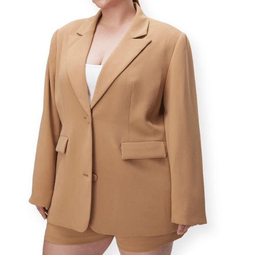 Good American Blazer Women’s 2XL/3XL Boyfriend Oversized Corporate Office Jacket - Picture 11 of 12