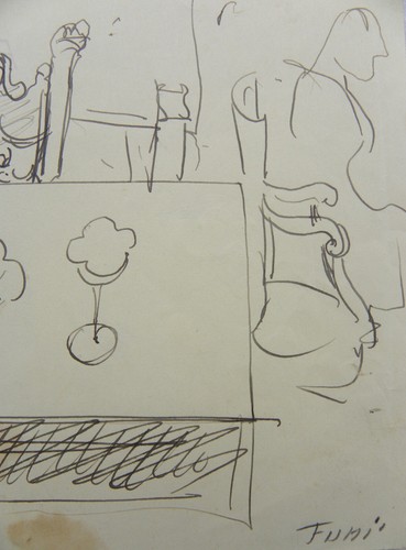 Achille FUNI (Ferrara 1890 – Appiano Gentile 1972) Funi visto da Funi FUTURISTA - Bild 6 von 10