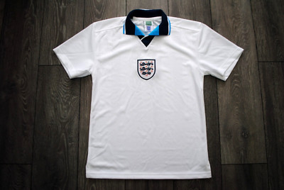 ENGLAND NATIONAL TEAM 1996 HOME SHIRT JERSEY EURO 96 VINTAGE SCORE DRAW SMALL
