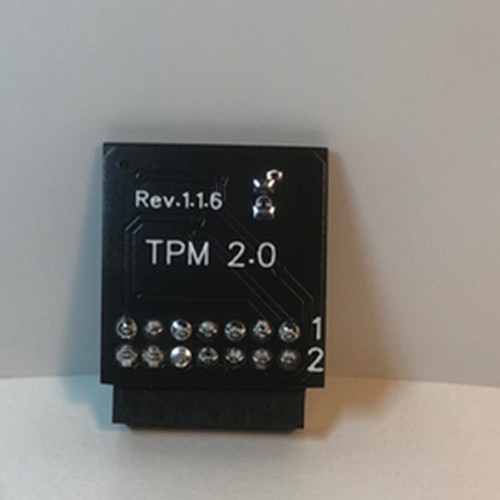 TPM 2.0 Security Module LPC 20Pin Security Module for GIGABYTE GC-TPM20 Platform - Afbeelding 2 van 9