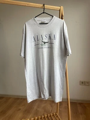 T-shirt Alaska Inside Passage vintage années 90 point unique taille XL - Photo 1/4