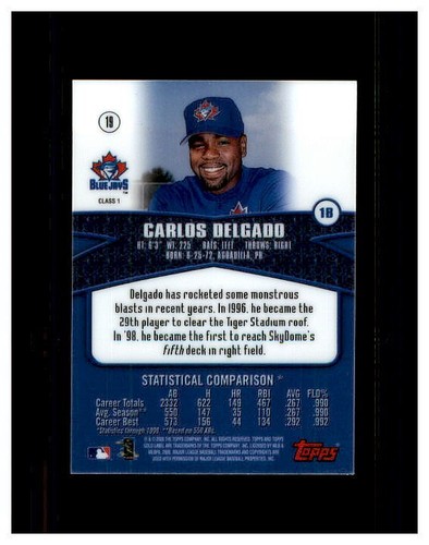 CARLOS DELGADO YOU PICK HUGE FAN COLLECTION .99 UNLIMITED SHIPPING HIGH GRADE - Picture 23 of 501